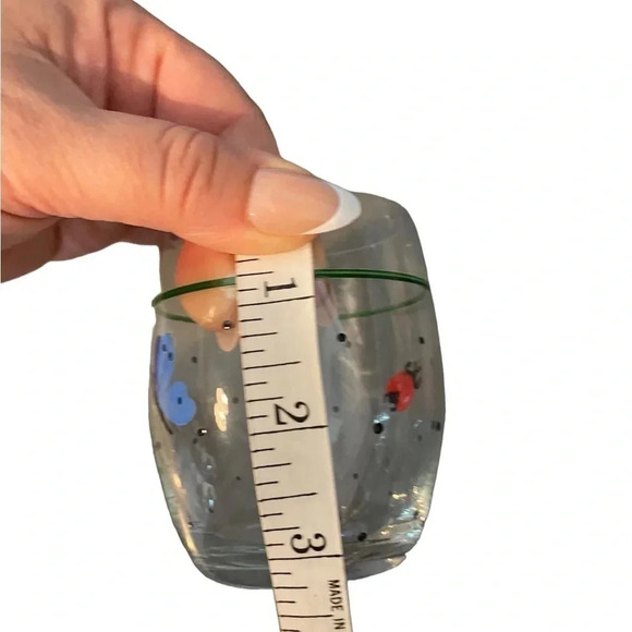 Royal Danube hand painted crystal tumble up bedside water carafe set - Picture 10 of 10